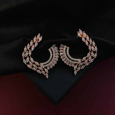 AD Rose Gold earrings