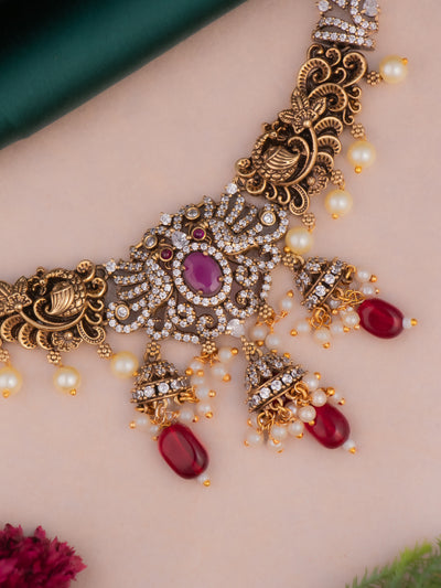 Mayil Short Matinee Necklace