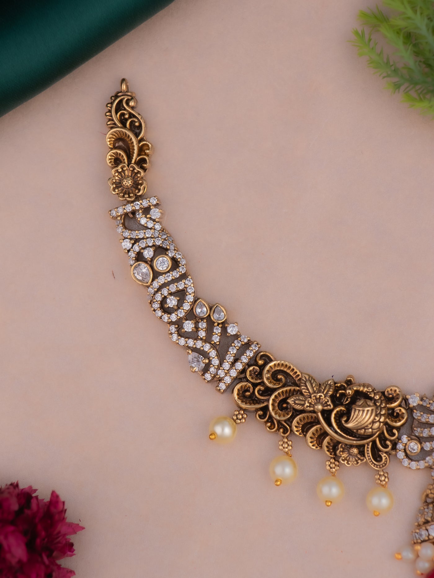 Mayil Short Matinee Necklace