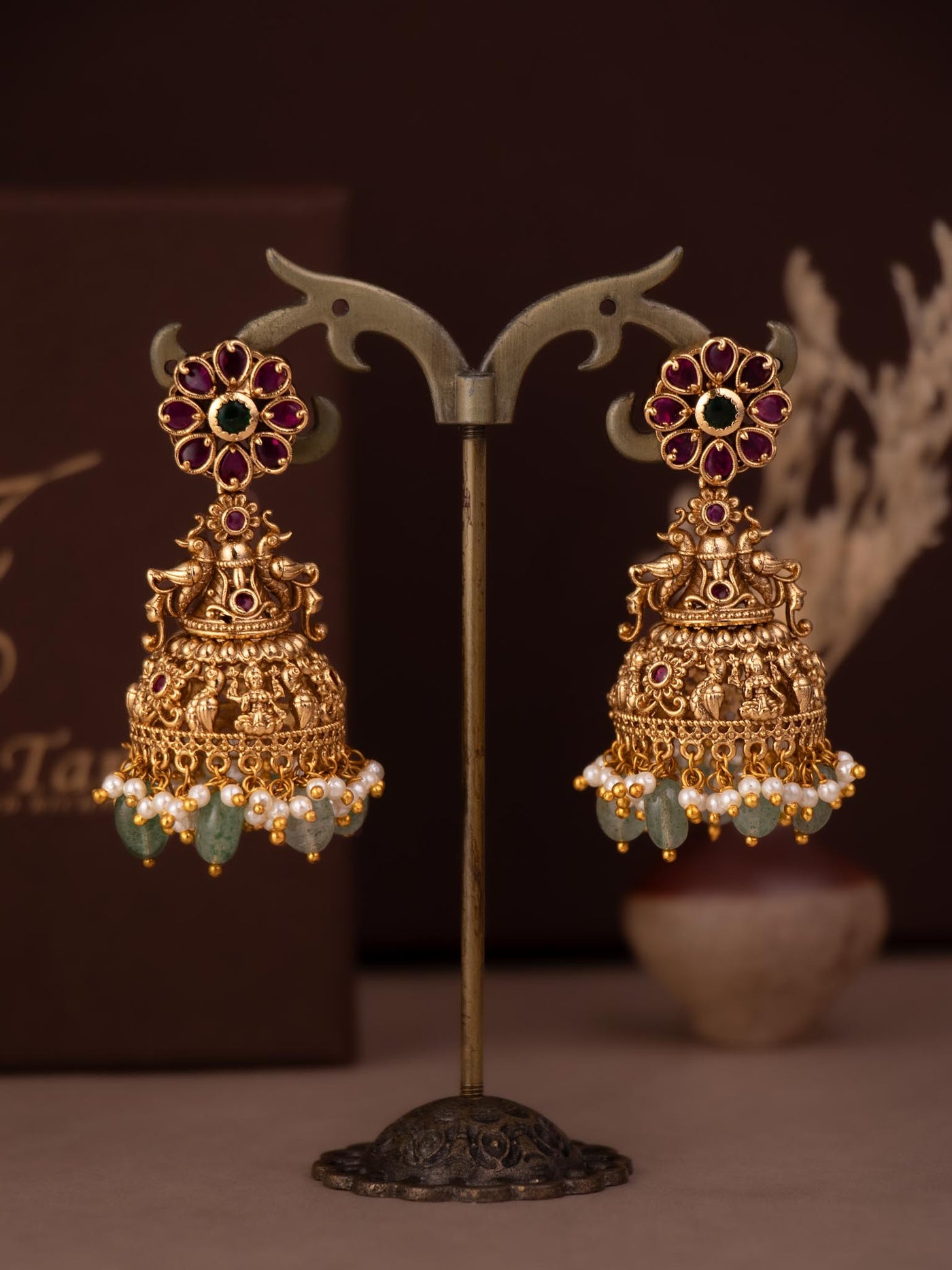 Maya Jhumkas Earrings