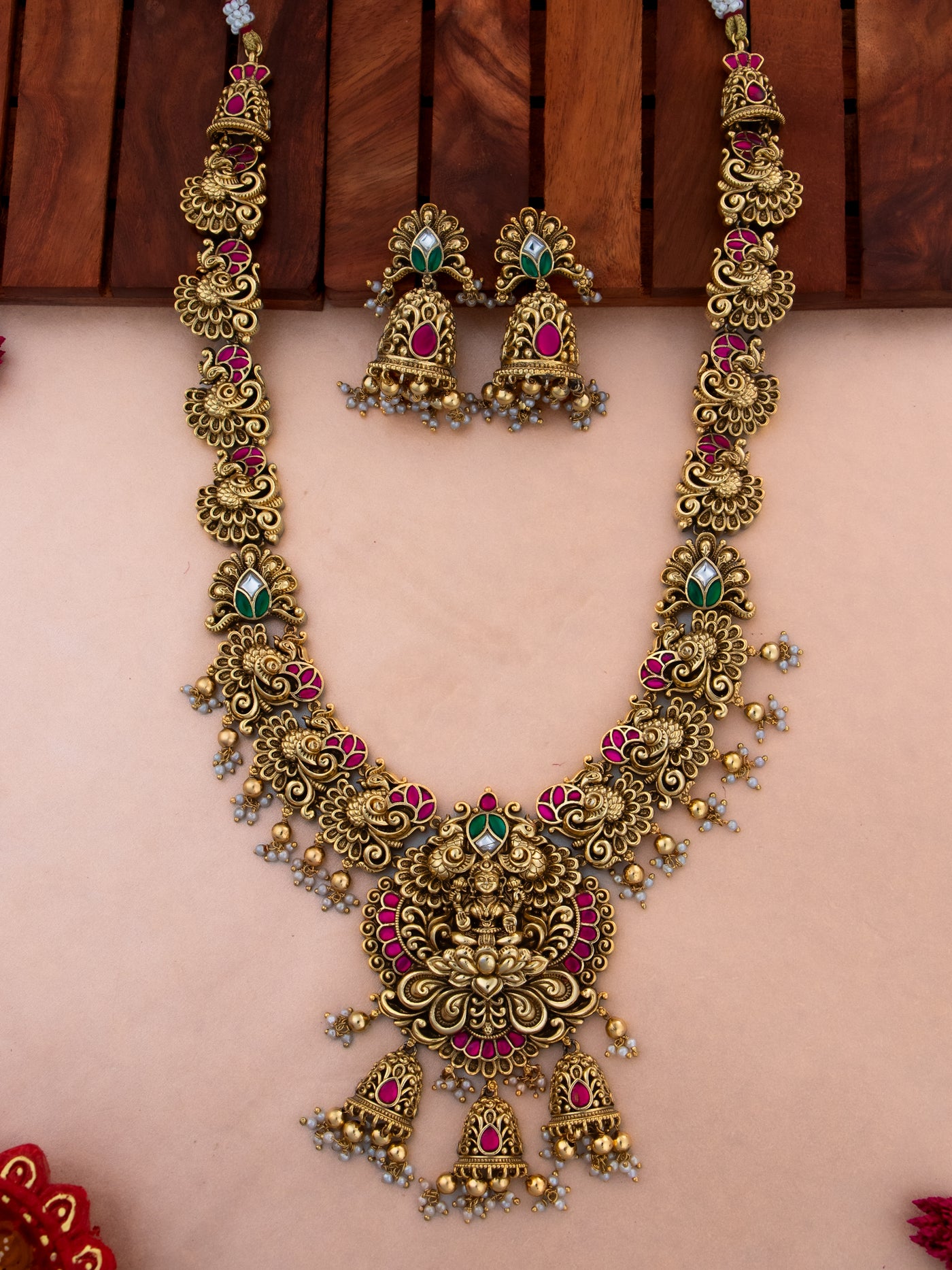 Manasvi Long Necklace Set