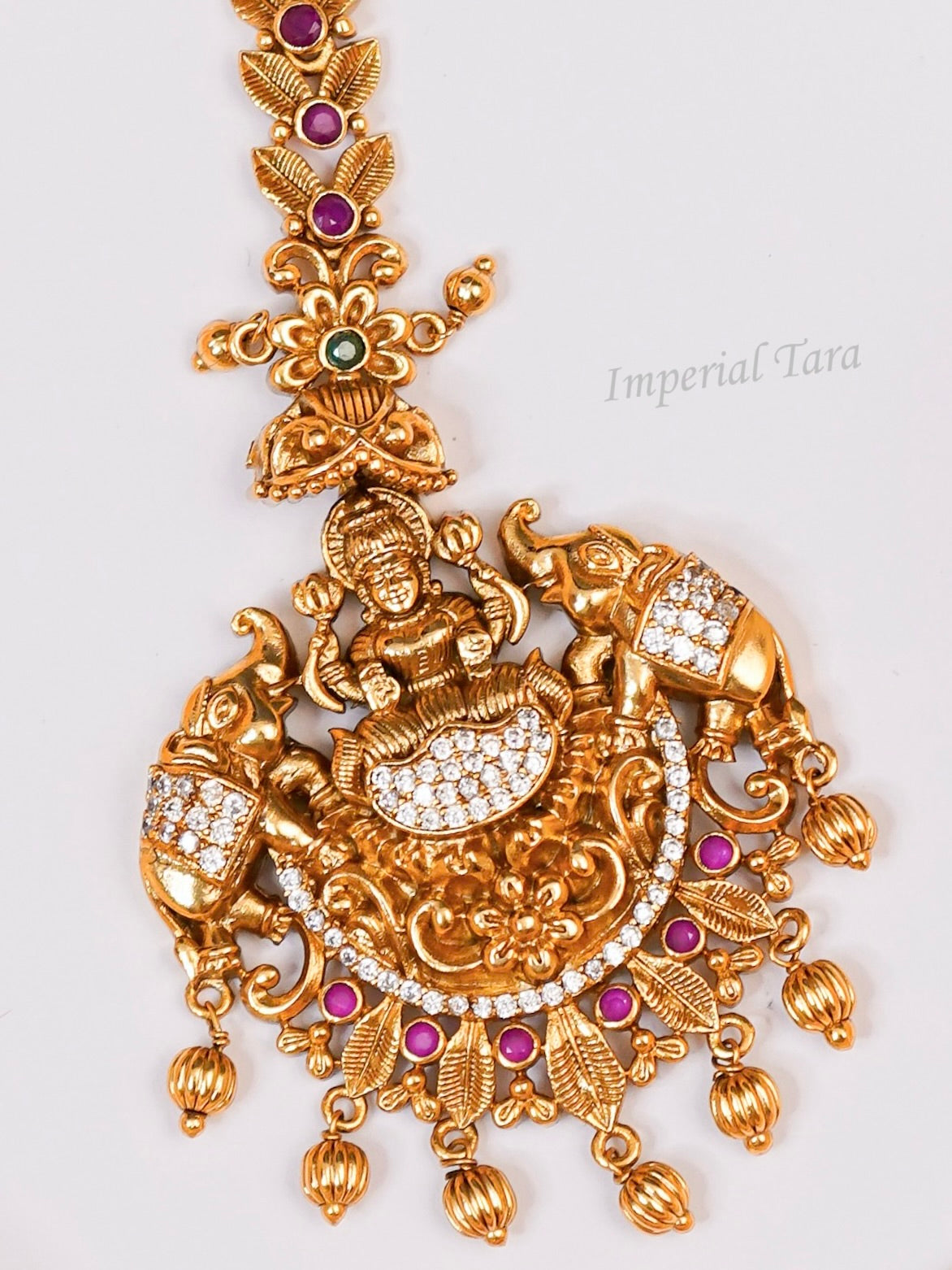 . Lakshmi Maang Tikka Online | Gold Maang Tikka With Price |Maang Tikka With price | Temple Jewellery Maang Tikka Online | South Indian Jewellery Online