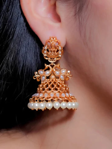 Mahira Mayuri Jhumkas