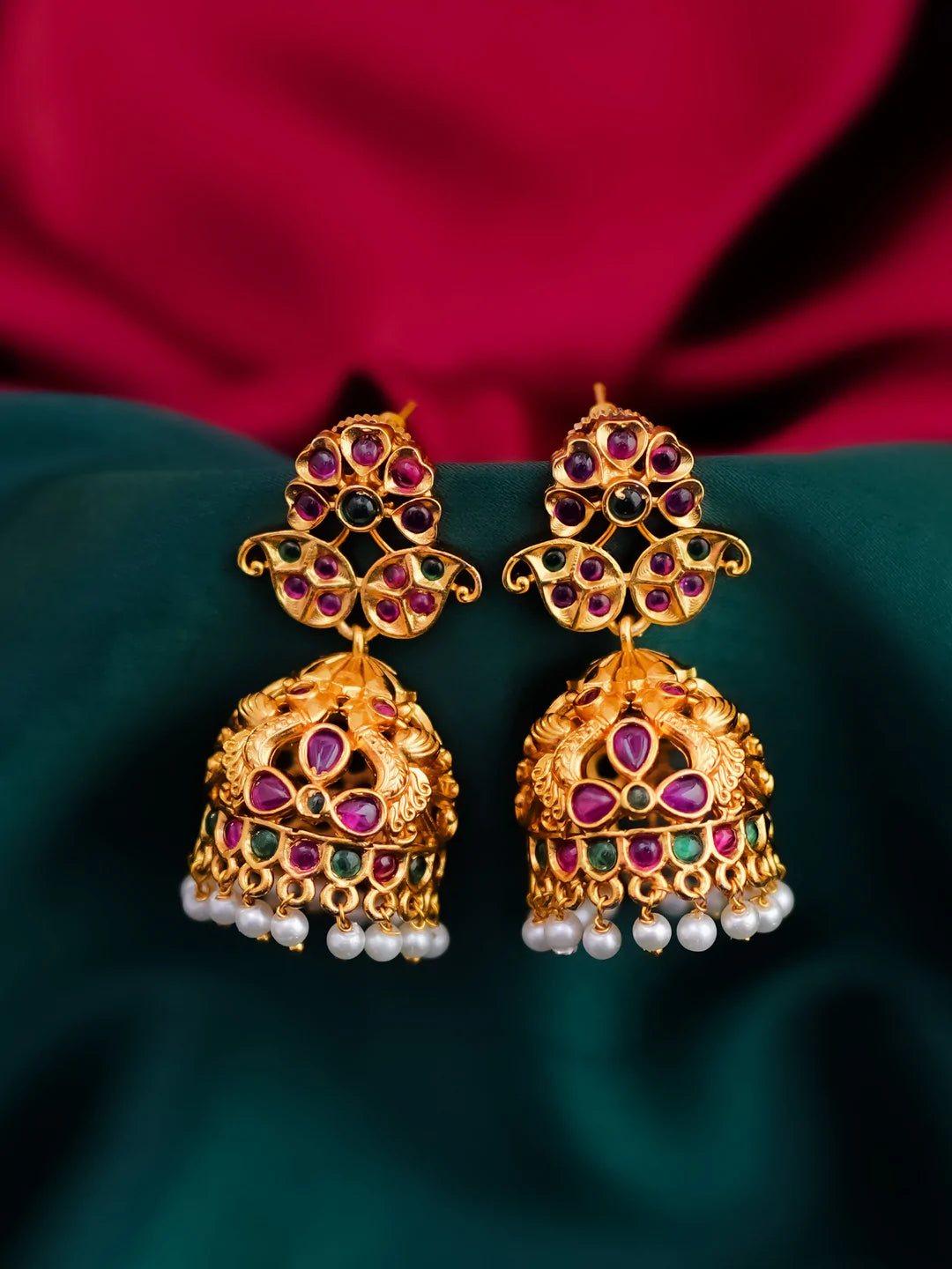 Veda Jhumka Earrings