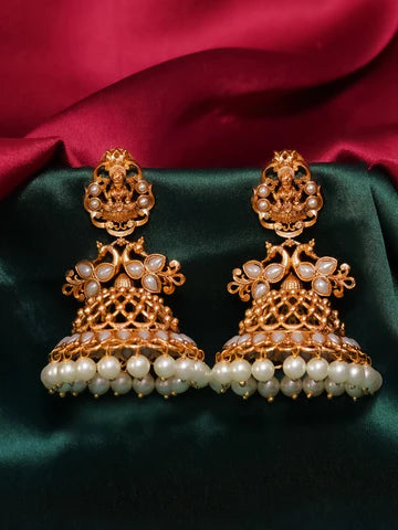 Mahira Mayuri Jhumkas