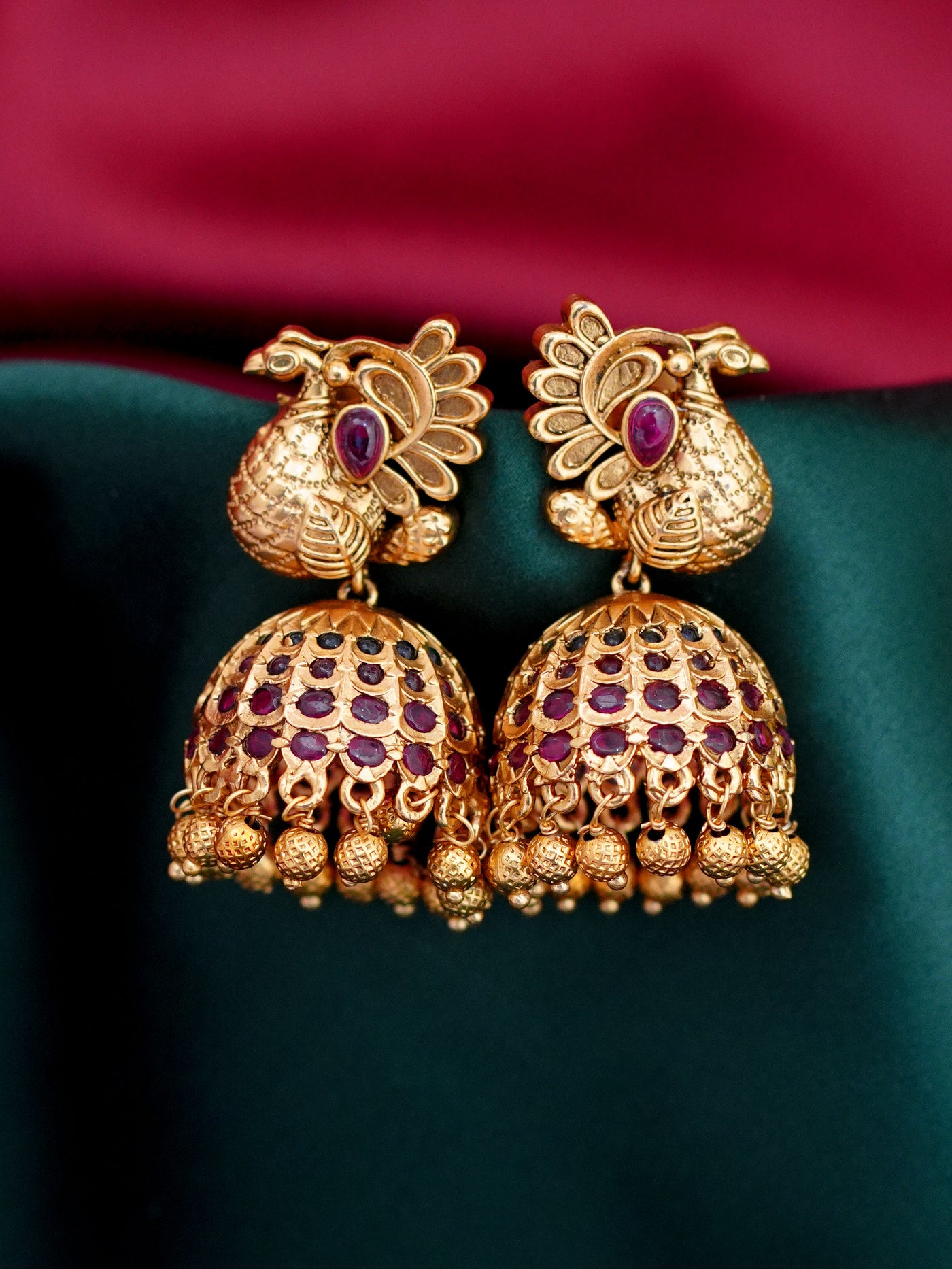 Tania Mayuri Jhumkas