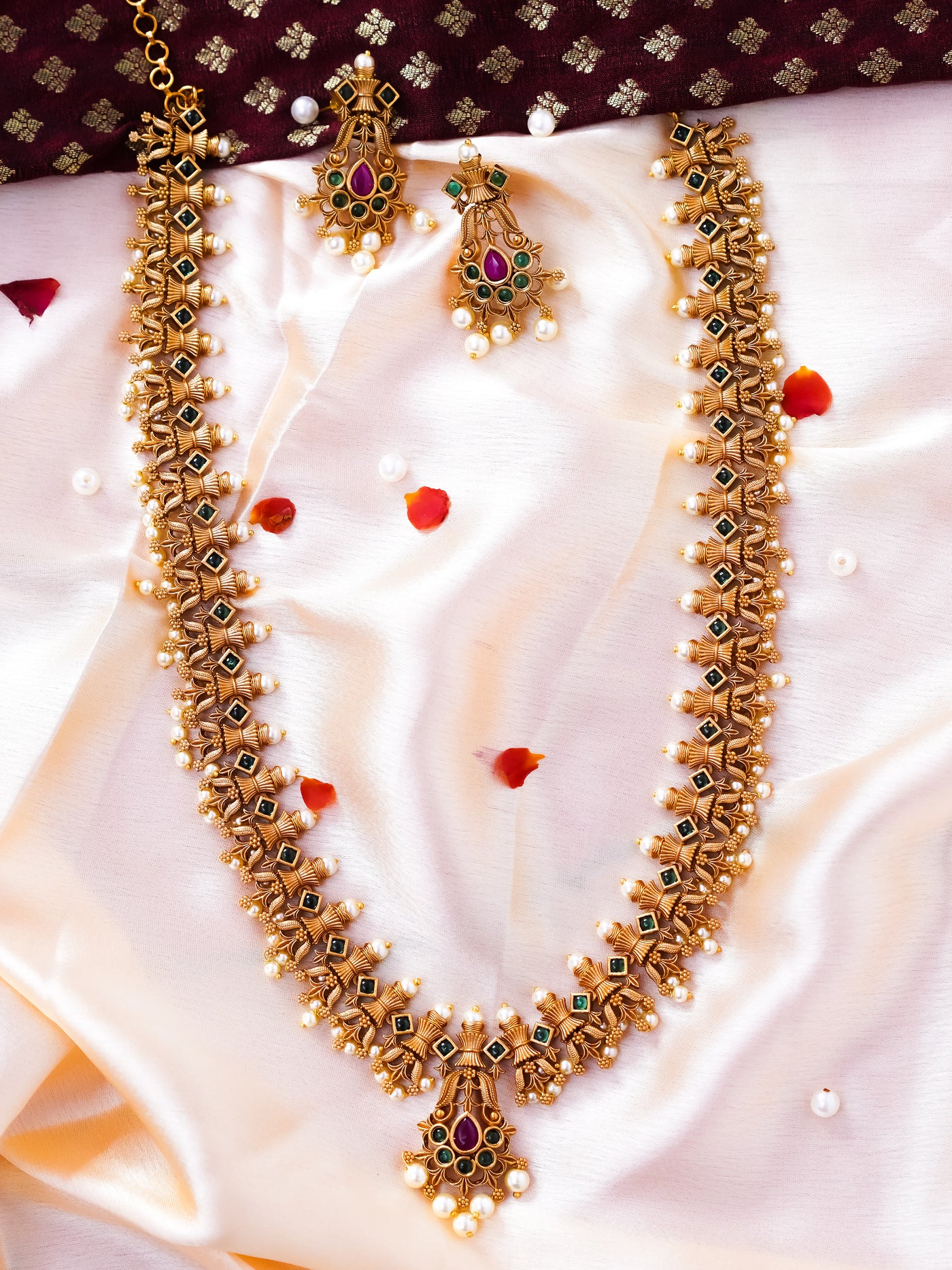 Gana Long Matinee Necklace