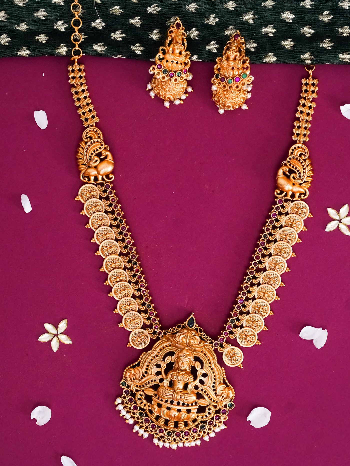 akshmi Coin Necklace | Traditional Lakshmi Coin Necklace | Lakshmi Kasu Chain | Lakshmi Coin Long Necklace | Kasu Necklace | Kasu Mala Necklace | Lakshmi Kasu Haram | Kasu Mala Chain| Nagas Haram.