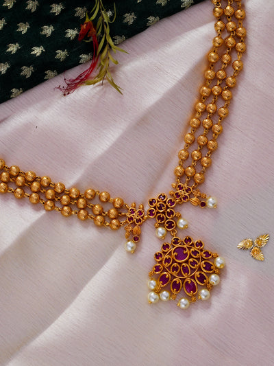 Vahini Short Matinee Necklace